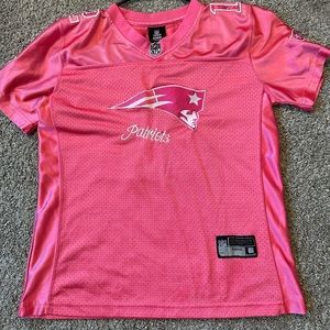 Pink New England Patriots Jersey